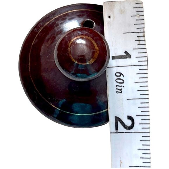 Japan 1940’s Vintage Moriage Brown Teapot Small - Picture 10 of 14